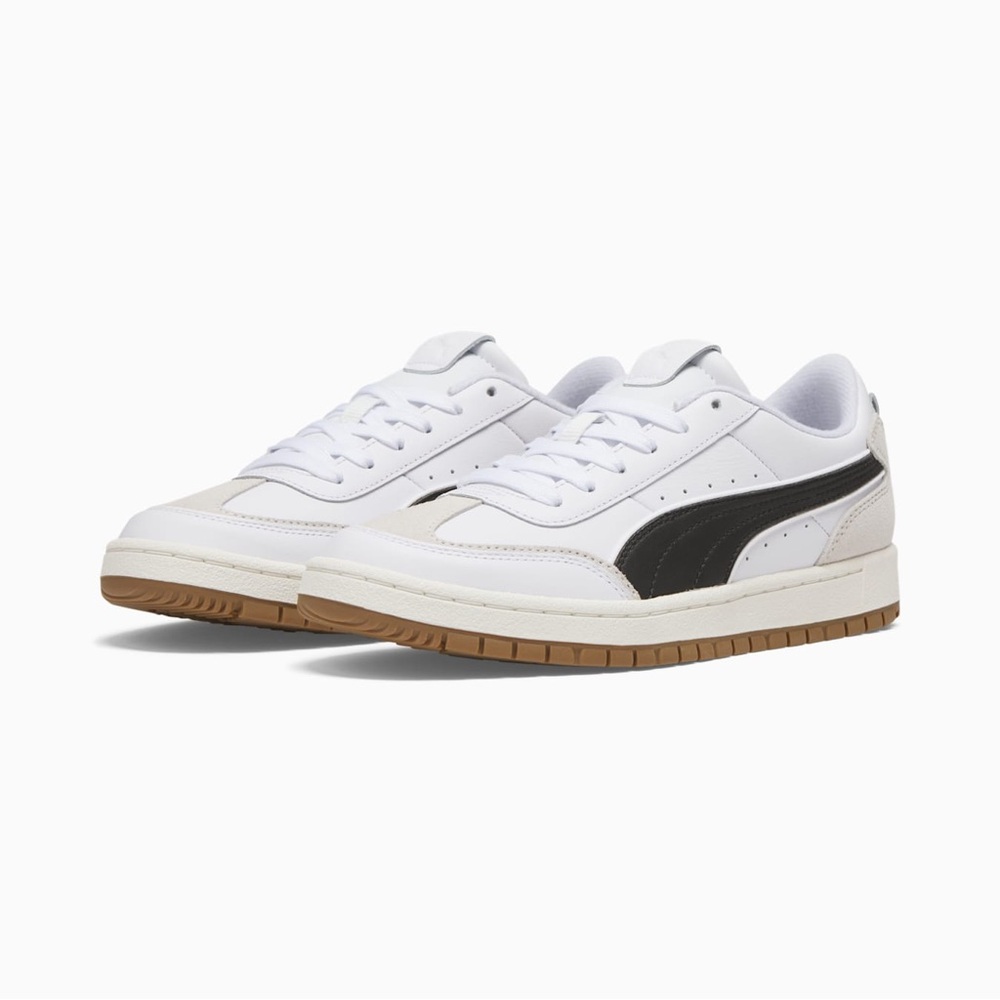 Puma White and Black Sneakers - Picture 2 of 5